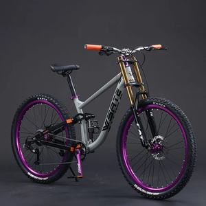 <span class=keywords><strong>Bicicleta</strong></span> de Montaña de 26 Pulgadas, Azul, de Acero al Carbono, 8/9 Velocidades, con Frenos de Disco Hidráulicos, para Adultos - Product Image 5