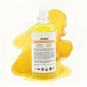 Siero Viso e Corpo AHA con Curcuma, Arbutina, L-Glutatione, Niacinamide e Collagene per Schiarire, Sbiancare, Ridurre la <span class=keywords><strong>Melanina</strong></span> e Restringere i Pori - Product Image 5