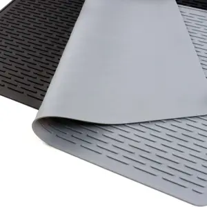 Eco-Life 28 Zoll × 20 Zoll Glasplatte Silikonherd-Schutzfolie für Elektrofen Induktion Kochplatte Silikon-Schutzmatte