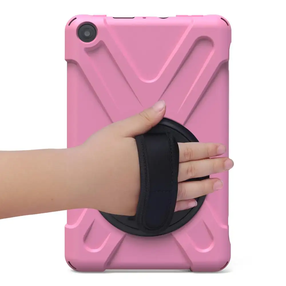 Anti Drop Shockproof Rotating Handle Belt Kickstand Kids 7 Inch for Tablet Case For Amazon Kindle Fire HD8 For Kindle Fire 7 8