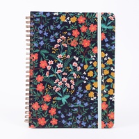Planificateur hebdomadaire personnalisé en gros, style entreprise/bureau, lignes pointillées, couverture rigide, organisateur avec ouverture à plat