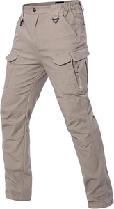 Pantalon de travail léger extensible respirant coupe-vent à fermeture éclair tactique pour homme - Product Image 6