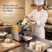 Machine automatique pour la fabrication de peaux de raviolis, gyozas, tortillas, empanadas, pizzas, pita, roti, chapatis, momos et wontons