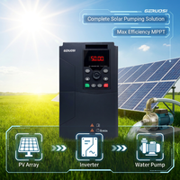 Onduleur solaire VFD 15KW à bas prix, convertisseur DC en AC 380V MPPT pour pompe à eau industrielle