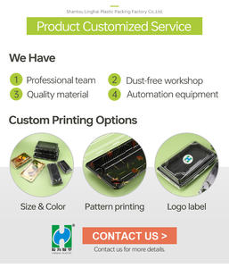 Bandeja de <span class=keywords><strong>Sushi</strong></span> Desechable para Comida Japonesa para Llevar, Platos y Tazones de Plástico, Venta Directa de Fábrica - Product Image 6