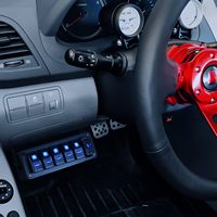 Boîtier de commutateurs à bascule 4 gangs 12V avec port USB Type C PD, voltmètre, pour voiture, camping-car, camion, bateau, étanche, avec autocollant