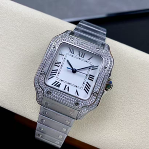 Montre de luxe pour homme, version originale de haute qualité, marque haut de gamme, vintage, calendrier, date, étanche, avec logo et cadran numérique - Product Image 5