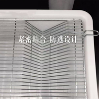 Cage de laboratoire pour rats, cage d'élevage pour hamsters domestiques, cage de transport pour rats, cage de reproduction avec bouteille d'eau et couvercle en filet.