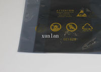 Sac à fermeture éclair antistatique, PET PE laminé, protection ESD, 021829, emballage pour l'électronique grand public