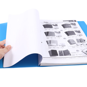 Reliure à anneaux FOSKA, grande capacité, couleurs unies, en PP transparent, pour documents scolaires et dossiers de contrats - Product Image 5