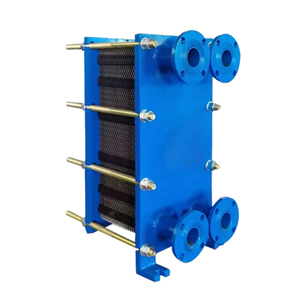 Enfriador DE AGUA DE ACERO INOXIDABLE 316L de grado alimenticio M6M, placa de junta de titanio, intercambiador de calor, núcleo de motor, equipo de intercambio de calor - Product Image 3