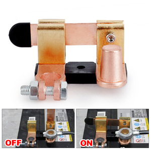 CNSPEED Interruptor de corte de energía tipo cuchilla, juego de 4 piezas de latón para sistemas eléctricos de vehículos recreativos - Product Image 4