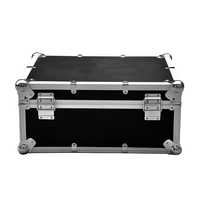 Flight Case en alliage d'aluminium portable personnalisé pour le stockage d'équipement audio et d'instruments de scène EVA durable