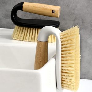 Factory Price Bamboo & Plastic Series <b>Scrub</b> Floor Cleaning Bathroom Floor Cleaning <b>Brush</b> - Product Image 4