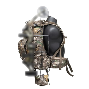 GAF Real Tree Camouflage Sac à dos de <span class=keywords><strong>chasse</strong></span> imperméable pour le tir à l'<span class=keywords><strong>arc</strong></span> avec hydratation, porte-<span class=keywords><strong>arc</strong></span>, sac à dos de randonnée en plein air - Product Image 5