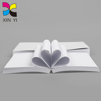 Fabricante de libros decorativos, libro de tapa dura Blanco en blanco