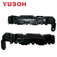 YUBOH Braket Samping Bumper Depan Kiri 71193-T7A-000 Kanan 71198-T7A-000 untuk Honda Vezel VE-1 2015-2019 Braket Penguat