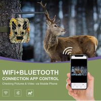 Caméra de surveillance de la faune et de la chasse avec connexion Wi-Fi 4K et LED IR 940nm, fabrication chinoise en gros