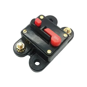 Automatic Waterproof Reset Auto Recloser Audio Fuse 300 Amp 12v DC Circuit Breaker For Boat Marine