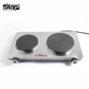 DSP 휴대용 조리기구 이중 버너 전기 핫플레이트 스토브 (온도 조절 가능) - Product Image 2