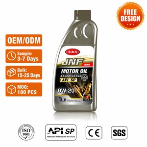 <span class=keywords><strong>Olio</strong></span> <span class=keywords><strong>Motore</strong></span> Sintetico JNF 0W-20 API SP per Benzina 1L, Viscosità Ultra-Bassa, Eccellente Protezione all'Avvio a Freddo, Lubrificante per Motori - Product Image 1