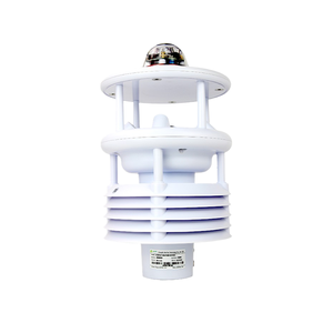 Estación Meteorológica Automática Compacta ES-W5000 con Sensor Meteorológico Ultrasónico Integrado, Temperatura, Humedad Relativa, Presión, Velocidad y Dirección del Viento - Product Image 3