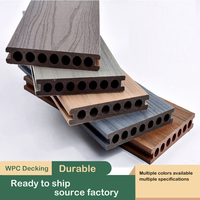 Panneaux de terrasse extérieurs en bois composite Wpc de qualité supérieure résistants aux intempéries