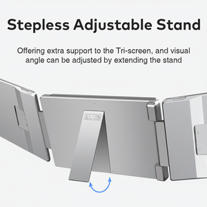 Écran portable 2025 direct usine pour ordinateur portable 14 pouces, 2 écrans pliables, moniteur d'affichage OEM ODM - Product Image 1