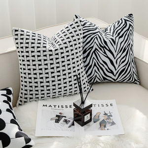 Modern Luxury Simple Sofa Throw Pillow <strong>Cushion</strong> <strong>Without</strong> Core <strong>Cover</strong> Living Room Pillow <strong>Cover</strong> - Product Image 4