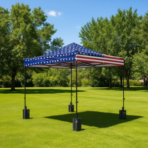 Toldo de Repuesto para Banderas, Poliéster Rectangular Plegable, Impresión Digital, Deportes y Juegos - Product Image 2