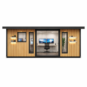 Modello di Casa Portatile Compatta, Cabina Ufficio Modulare, Soluzione per Spazio di Lavoro all'Aperto, Struttura Prefabbricata, Montaggio Rapido - Product Image 4