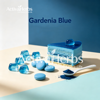 ActivaHerbs Natuurlijk Voedingsmiddelkwaliteit Wateroplosbaar Pigment Gardenia Extract E100 Gardenia Blauw