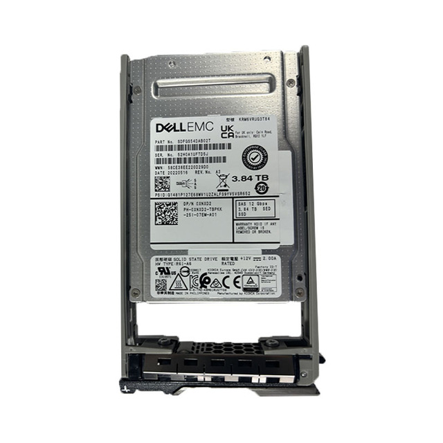 EMC SSD 3.84TB SAS 2.5-inch 12Gbps SAS Interface 960GB/1.92TB/3.84TB/7.68TB Server SSD in Stock