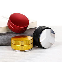 Vente chaude Café Espresso 51mm 58MM 3 Feuilles Outil De Distribution Macaron Tamper Coffe