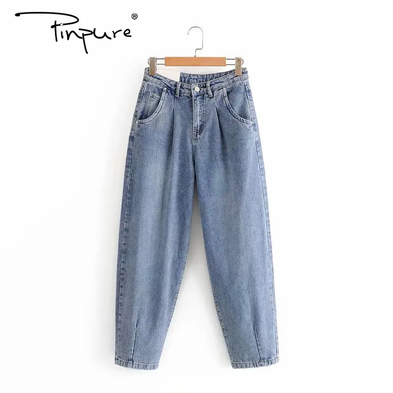 R50955S светло-синие длинные джинсы, на молнии, с пуговицами; fly нижнее белье с высокой талией женское эластичные женские джинсовые штаны для маленькой девочки узкие брюки