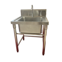Évier de cuisine en acier inoxydable lavabo évier de cuisine commerciale évier de restaurant