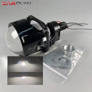 Lente de Proyector <span class=keywords><strong>Carolyn</strong></span> de 2.5 Pulgadas, 50W/60W de Alta Potencia, H4 H7 H11 9005 9006, Faro Delantero LED para Modificación, RHD/LHD - Product Image 1