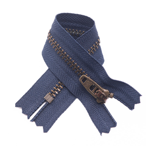 Vente en gros du fabricant KY-YKK 3 #   5 #   Fermeture éclair en métal, couleur personnalisée pour jeans, sacs, vêtements, chaussures - Product Image 4