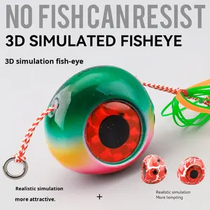 Deslizador de Metal Artificial impreso OEM 60G-400G Kabura Inchiku Jig luminoso señuelo lento hoja de pesca cromo <span class=keywords><strong>calamar</strong></span> falda luminosa - Product Image 3