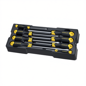 Stanley Screwdriver <b>Set</b> 8 Pc Cushion Grip <b>Tools</b> - Product Image 2