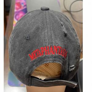 Gorra de béisbol casual para hombre y mujer, con diseño retro de seis paneles, bordado de letras, para exteriores, venta al por mayor - Product Image 3