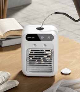 Portable Air Conditioners, 25W Rechargeable <strong>Mini</strong> Portable <strong>AC</strong> <strong>Unit</strong> 2 Cool Air Spray, Personal Cooling Fan with 2 Speeds - Product Image 4