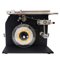 Machine semi-automatique JC-F601 pour l'étiquetage des coins et le scellage à angle droit des boîtes-cadeaux avec écran tactile PLC