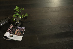 <span class=keywords><strong>Parquet</strong></span> en bois massif de chêne, moderne, lisse, en bois dur, durable, antidérapant, pour salon, salle de bain, 5 ans - Product Image 2