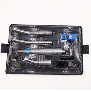 Conjunto de Peças de Mão Odontológicas Ex-203c com 2 Peças de Mão Odontológicas de Alta Velocidade com LED, Contra Ângulo e 2 Peças de Mão Odontológicas de Baixa Velocidade - Product Image 3