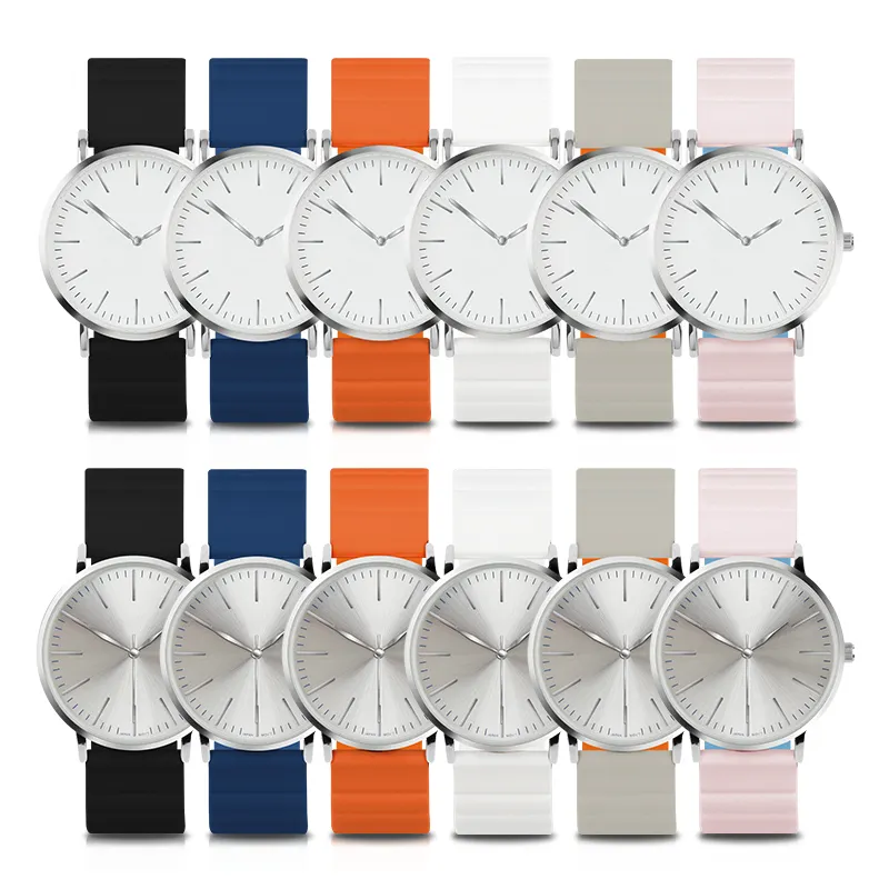 Магнитные кварцевые часы с логотипом под заказ, минималистичные мужские и женские японские кварцевые часы с аккумуляторами