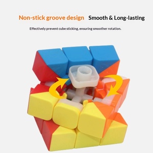 <strong>New</strong> <strong>Year's</strong> Goods Three-Layer Children's Toy Educational Toy Stress-Relief Toy Cube ABS Fun <strong>Beginner</strong> Competition Solid - Product Image 2