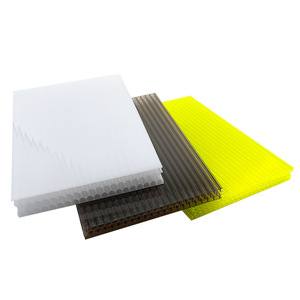 Plaque de <span class=keywords><strong>toiture</strong></span> <span class=keywords><strong>alvéolaire</strong></span> transparente en <span class=keywords><strong>polycarbonate</strong></span> PC 8mm 10mm pour lucarne - Product Image 5