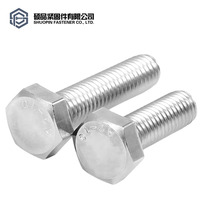 Vis hexagonales en acier inoxydable SS304 pour cuisine, salle de bain, appareils électroménagers, quincaillerie d'armoires, meubles, extérieur, kit de fixation pour montage DIY