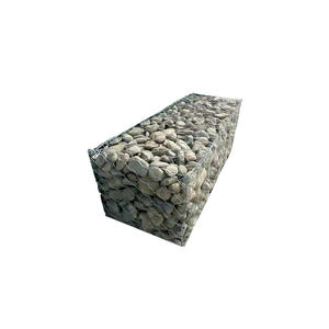 <span class=keywords><strong>Cage</strong></span> en gabion préfabriquée 2*1*1m Installation rapide Maille de pierre galvanisée pour la défense contre les inondations d'urgence - Product Image 2